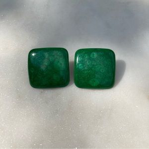 Vintage Green Earrings